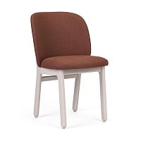 Contemporary chair ARCOindoorfabricbeech base