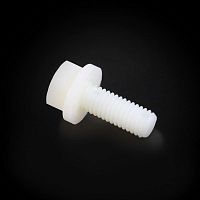 Screw with hexagonal head WF seriesslottedplasticcorrosion-resistant