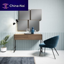 Free-standing desk CUBOcontemporarywoodenstraight