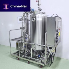 Stainless steel clean-in-place unit