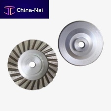 Surfacing wheel for polishingtrimmingtapered