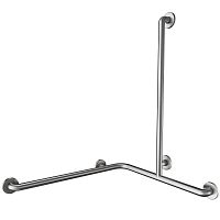Stainless steel grab bar B655cornerT-shapedangled