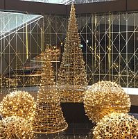 3D Christmas lights Cone ALEDfloorhome