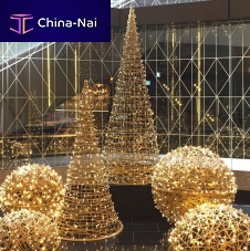 3D Christmas lights Cone ALEDfloorhome