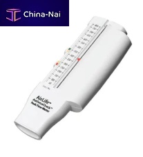 Mechanical peak flow meter hand-heldfor home usefor lung exercise
