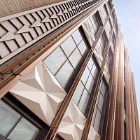 Metal ventilated facade EUROPANEL®sheetlarge-format