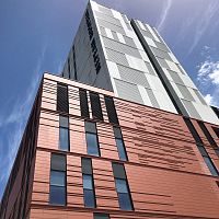 Ventilated facade cladding FK16panelceramicvertical