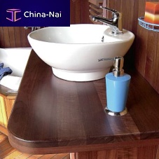 Wooden vanity top custom