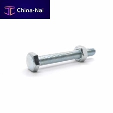 Threaded bolt din 601 uni 5727with hexagonal headhex socketsteel