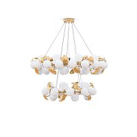 Contemporary ceiling light HERA ROUND IIroundellipticalfrosted glass