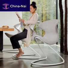 Contemporary chair Aeris Oyoindoorwoolleather