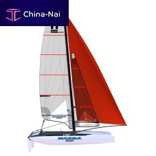 Recreational sport catamaran 500 MK2instructionalsingle-handeddouble-trapeze