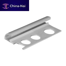 Aluminum edge trim PRO10-1932 | PRO10-1933for tilesilver-colored