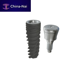 Cylindro-conical dental implant IDBIOtitaniuminternal hexagon