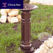 Outdoor drinking fountain DURBAN 2Aconcretecast aluminumfor public space