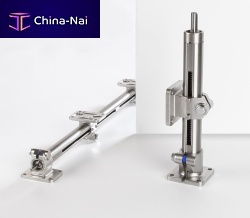 Stainless steel linear axis E-II stainless steeltrapezoidal screwsingle tubeelectric
