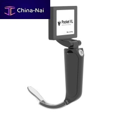 Pediatric video laryngoscope PVL-I-01 Plus with integrated video monitorwith blade
