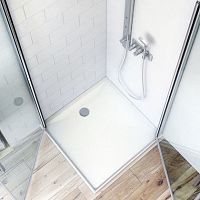 Rectangular shower tray MARMO NEOsquaretileableceramic
