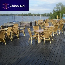Recycled plastic deck board wood lookcommercialsustainable