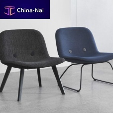 Contemporary chair EYES EJ 3indoorfabricpolyurethane