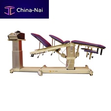 Lumbar and cervical traction table PRO