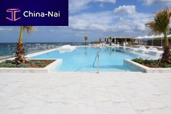 Wall swimming pool CUSTOM BUILToverflowoutdoorcommercial