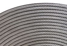 Wire rope 6X36WS-IWRC SZ GALVB 1960