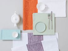 Aircraft cabin napkin linen