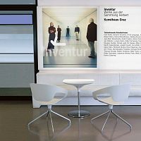 Contemporary chair Vad indoorpolypropylenemetal base