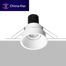 Recessed ceiling spotlight RAL 10 UGRLEDroundIP40