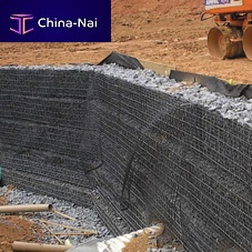 Wire retaining wall mesh gabionsoil reinforcing