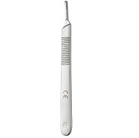 Metal handle scalpel handle 074MB3