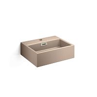 Wall-mounted washbasin QUARELO : 53708.21ceramicrectangularcontemporary