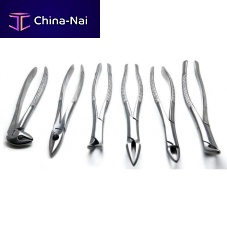 Pediatric dental extraction forceps TI-03-1026for upper molarsfor lower molarsfor upper incisors