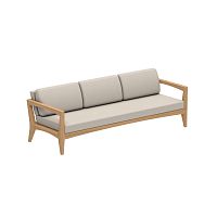 Contemporary sofa ZENHIToutdoorfabricgray