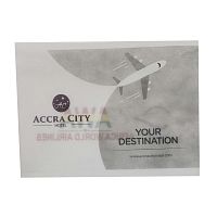 Aircraft cabin headrest cover Africa World Airlines