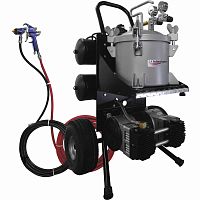 Paint spray unit Black CAT BC100HelectropneumaticHVLP