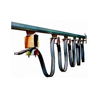 Plastic cable protector steel