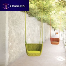Contemporary hanging chair ADAGIOoutdoorstainless steelrope
