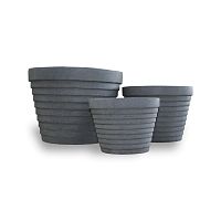 Concrete planter TRZ317fiberglassroundmodular