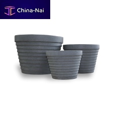 Concrete planter TRZ317fiberglassroundmodular