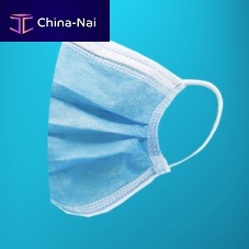 Fabric safety mask half-maskadultblue