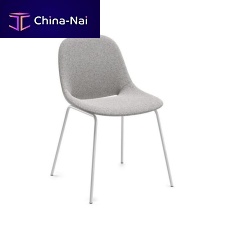 Contemporary chair Besoindoorfabricmetal base