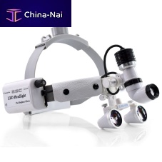 Dental headlight LEDwith rechargeable batterymagnifying