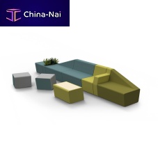 Modular upholstered bench MENDIcontemporaryfabriccommercial