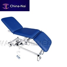 Electric examination couch BEC14with adjustable backreston casterslifting