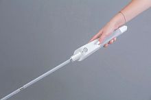 Straight handle white cane folding