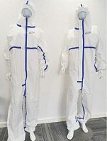 Unisex protective coveralls disposable