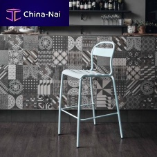 Contemporary bar chair STECCAoutdooraluminumhome