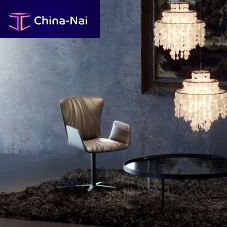 Contemporary chair DEXTERindoorfabricleather